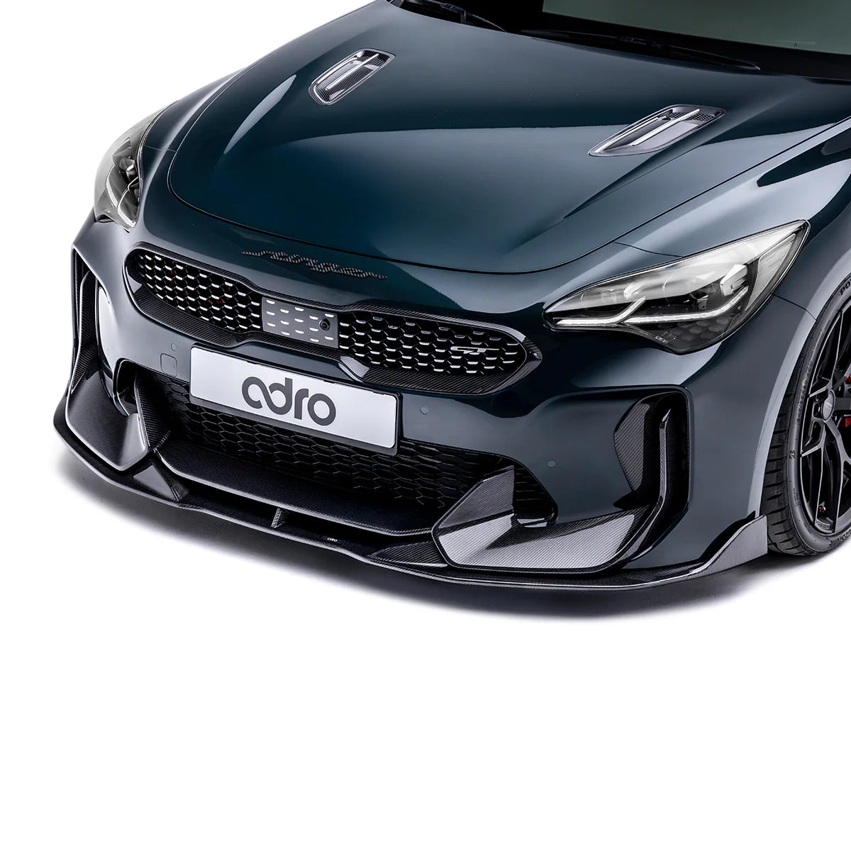 ADRO KIA STINGER FRONT LIP FINAL EDITION