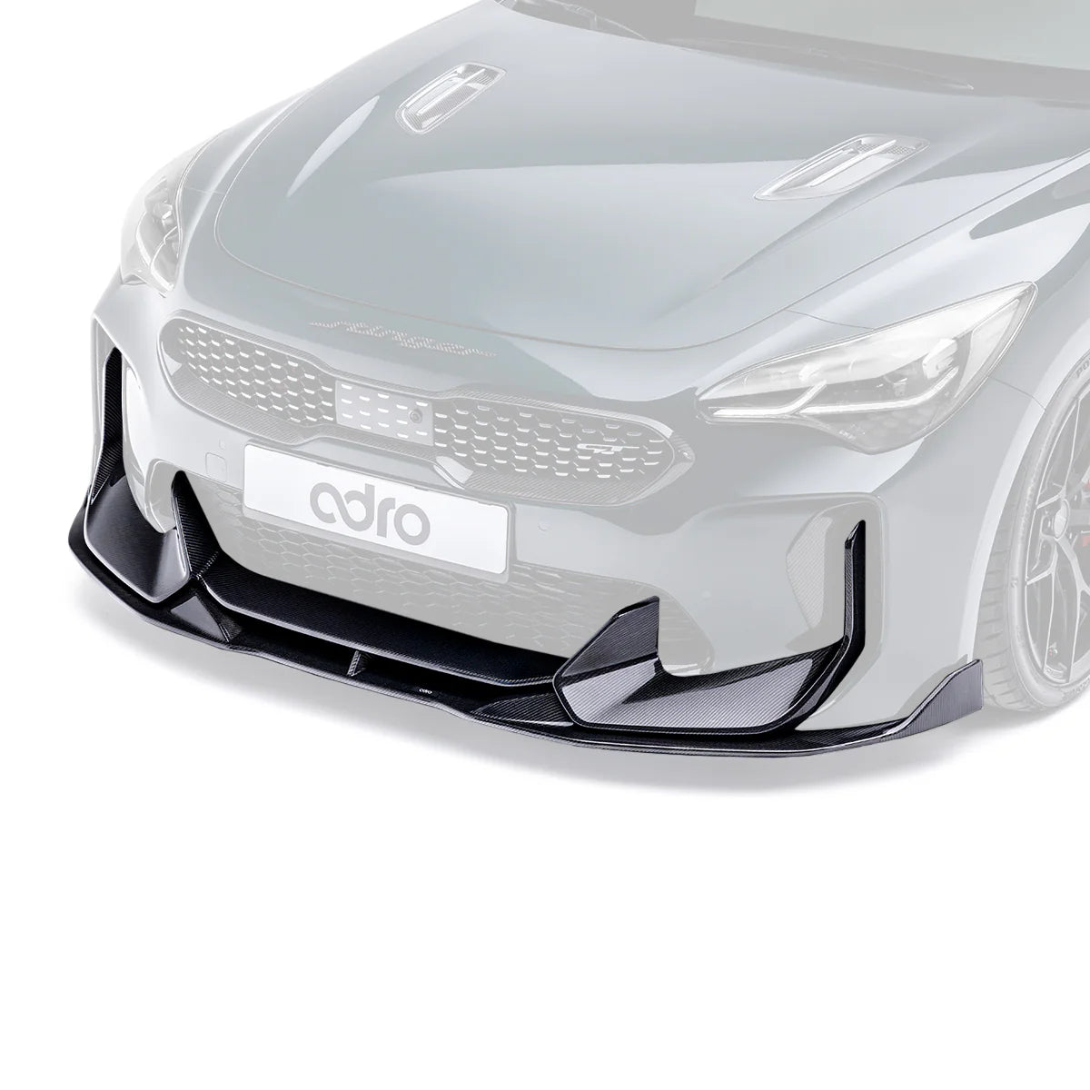 ADRO KIA STINGER FRONT LIP FINAL EDITION