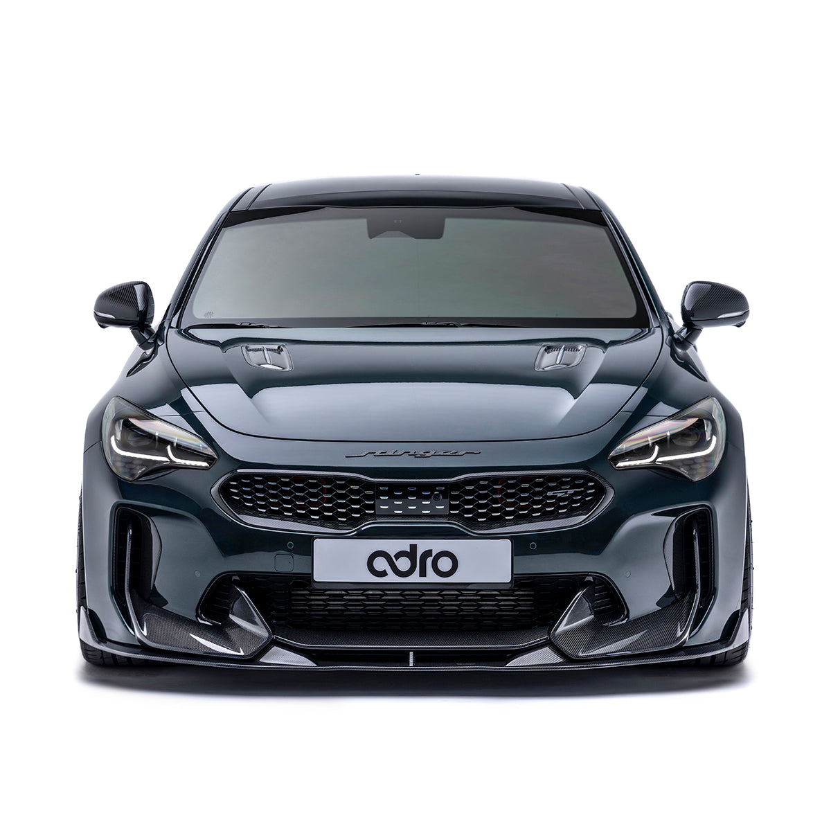 ADRO Kia Stinger Carbon Fiber Front Lip Final Edition 2018-2023