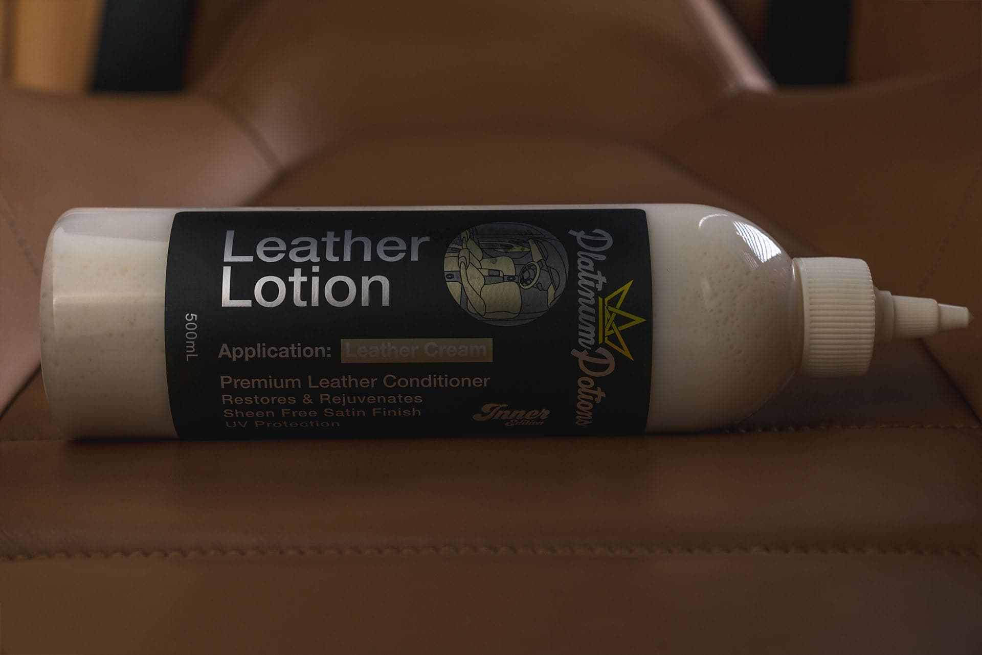 PLATINUM POTIONS : LEATHER LOTION - iilumo