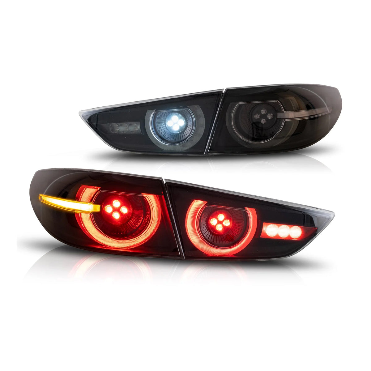2019-2025 MAZDA 3 SEDAN SEQUENTIAL LED TAIL LIGHTS - iilumo