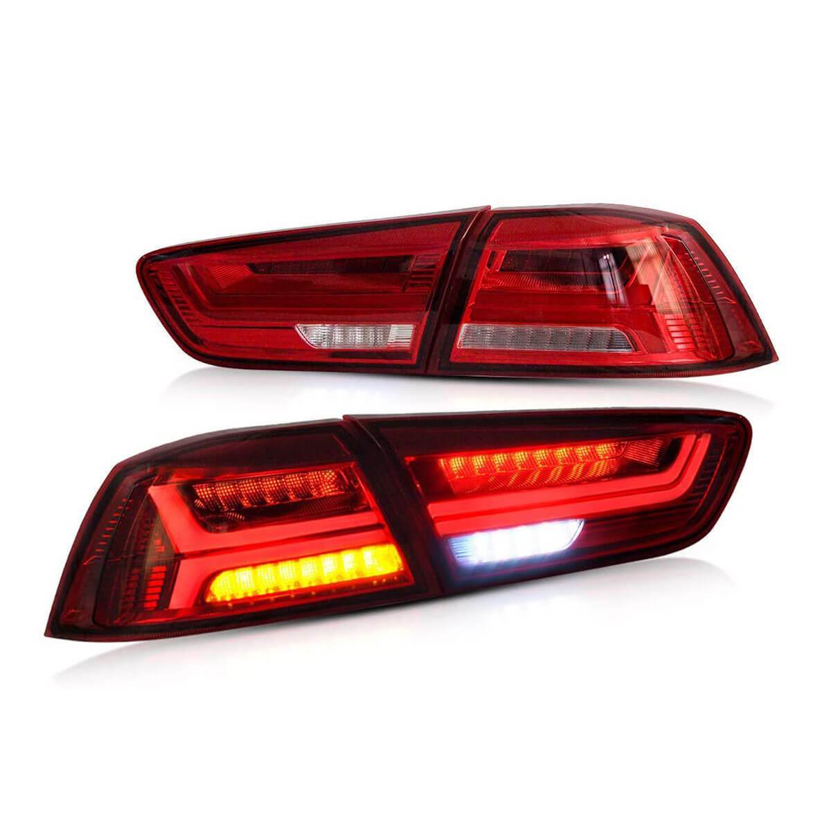 2007-2017 MITSUBISHI LANCER SEQUENTIAL LED TAIL LIGHTS - iilumo