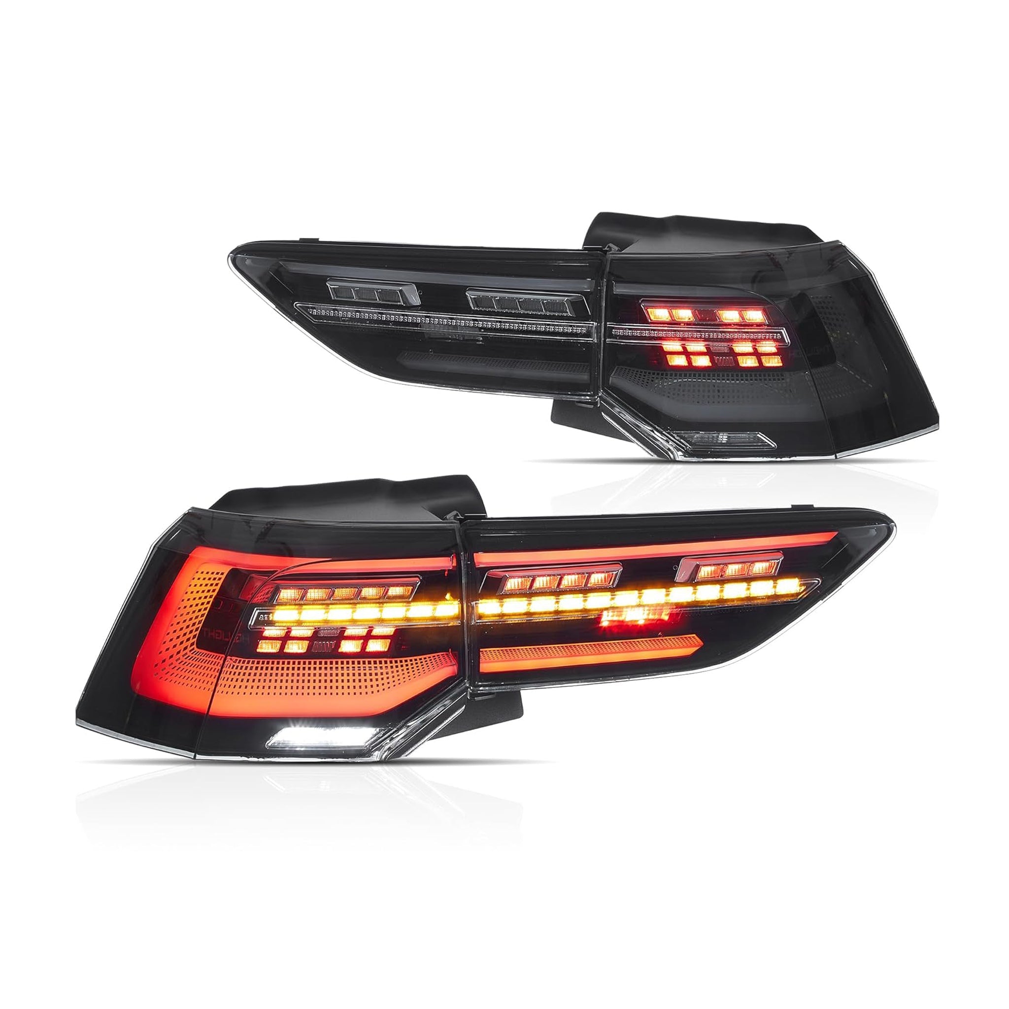 2021-2024 VW GOLF MK8R STYLE SEQUENTIAL LED TAIL LIGHTS - iilumo