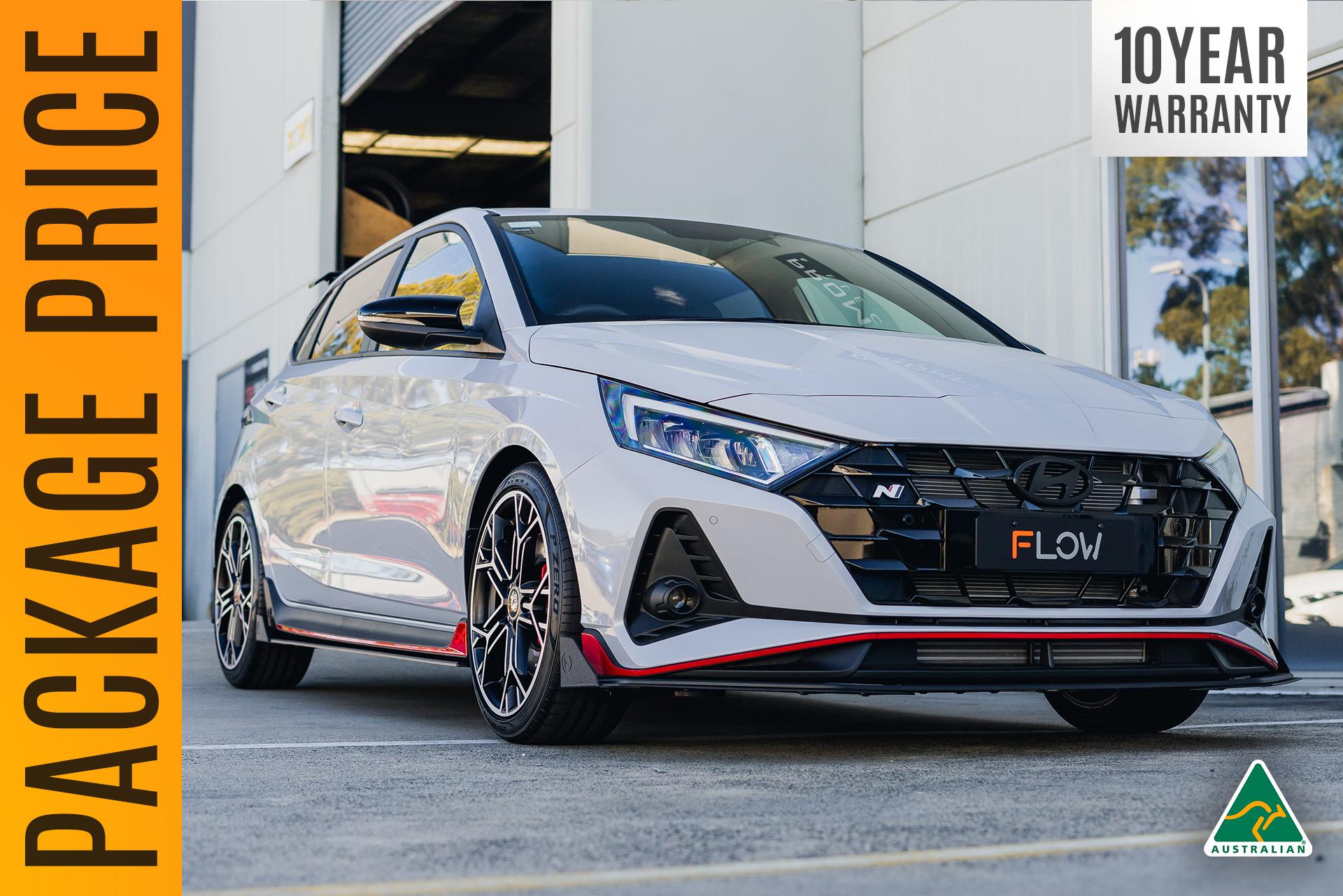 Flow Designs i20 N BC3 Facelift - Full Lip Splitter Set - iilumolab