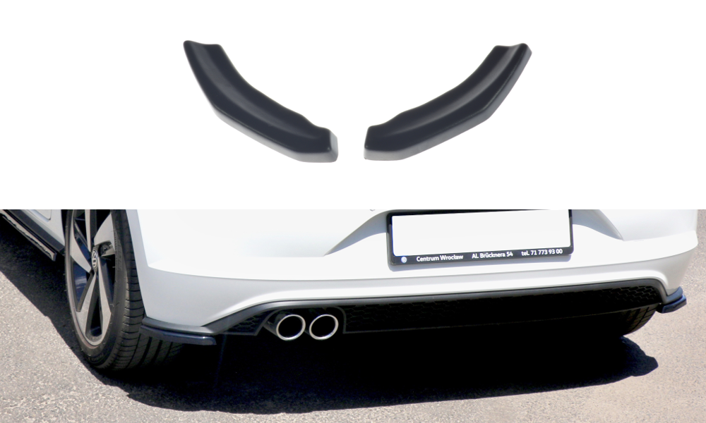 Maxton Design VW Polo Mk6 GTI Rear Side Splitters - iilumolab