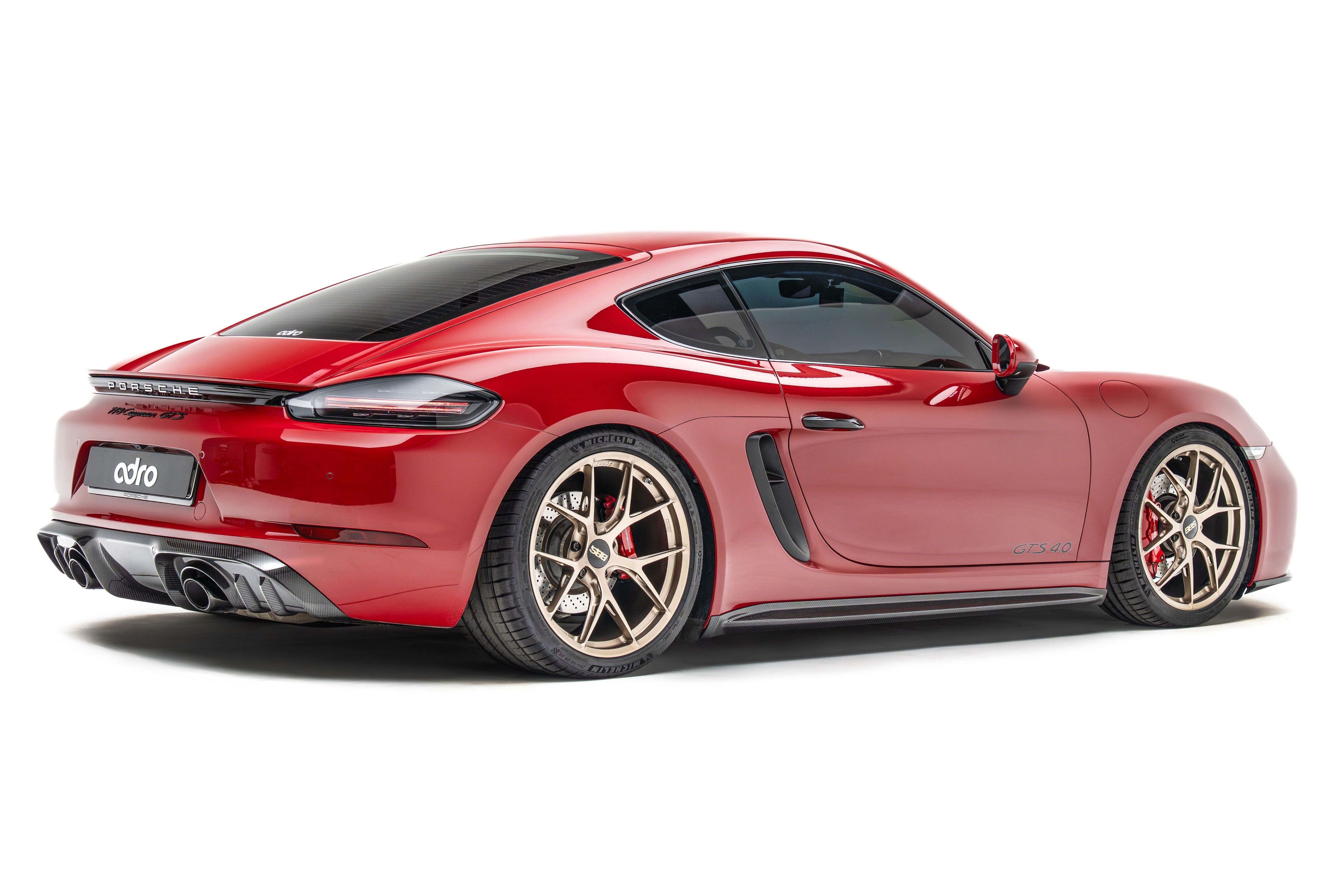 Pre Pregged Carbon Fiber Rear Diffuser for Porsche 718 Cayman/Boxster GTS,GTS 4.0,Spyder,GT4,GT4RS 981 982 2017-2025