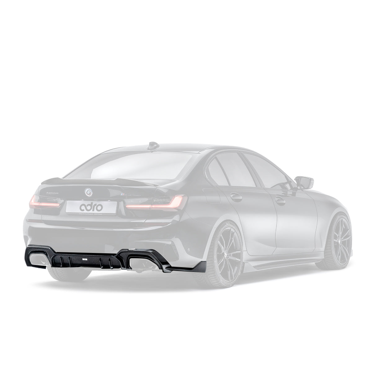 ADRO BMW G20 M340i (Pre-LCI) Carbon Fiber Rear Diffuser 2019-2021