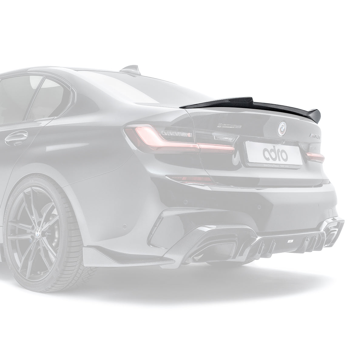 ADRO BMW G80 M3 / 3 Series G20 Dry Carbon Fiber Spoiler 2019+