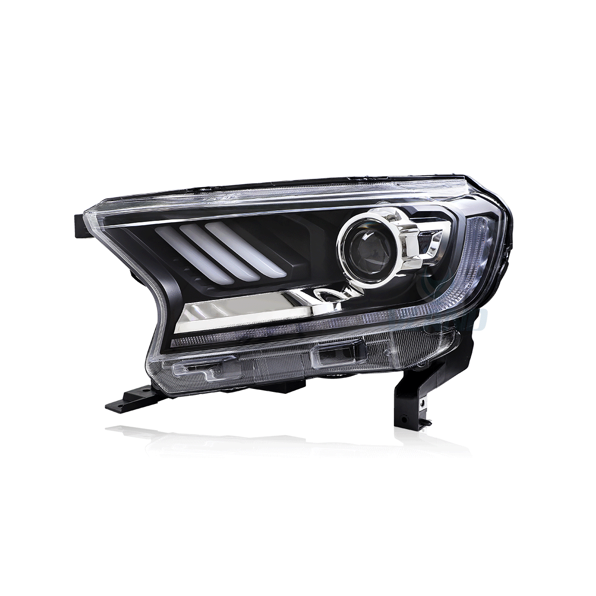 2015-2022 FORD RANGER MUSTANG STYLE SEQUENTIAL LED HEADLIGHTS - iilumo