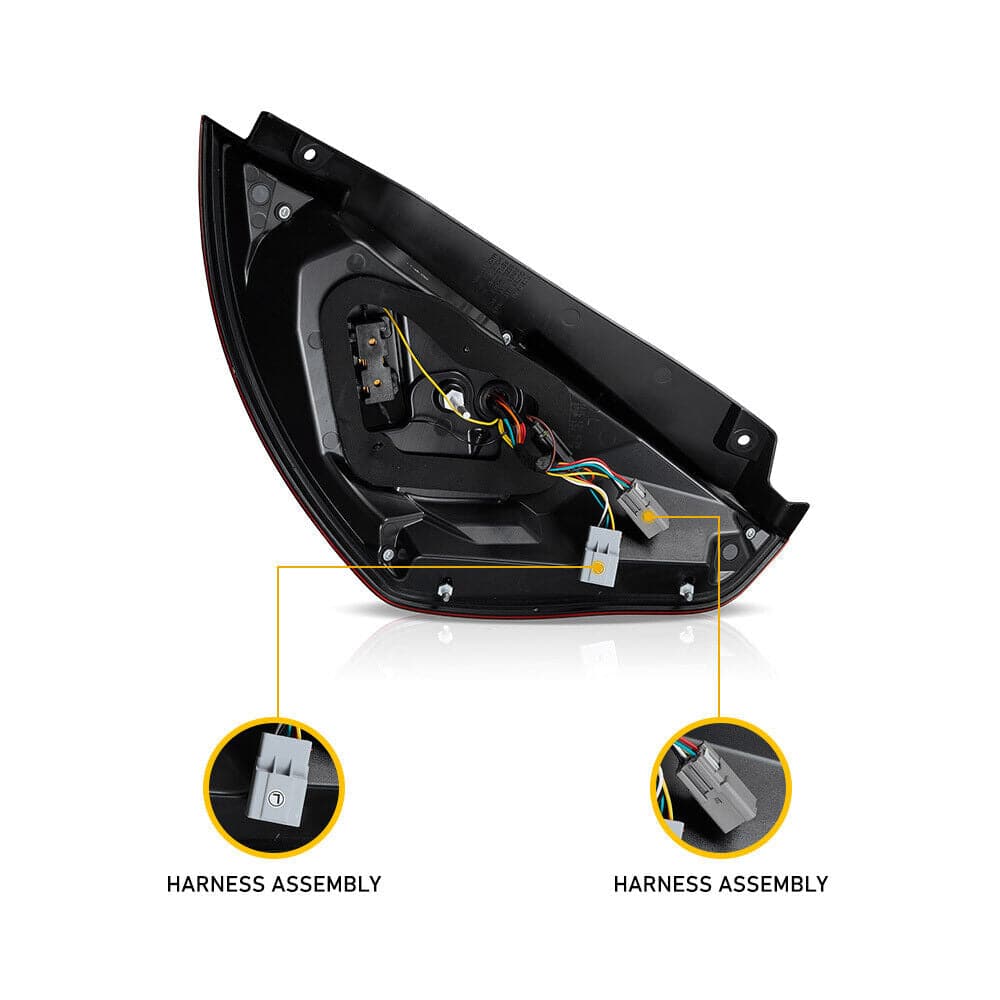 2009-2017 FORD FIESTA HATCHBACK WS WT WZ LED SEQUENTIAL TAIL LIGHTS