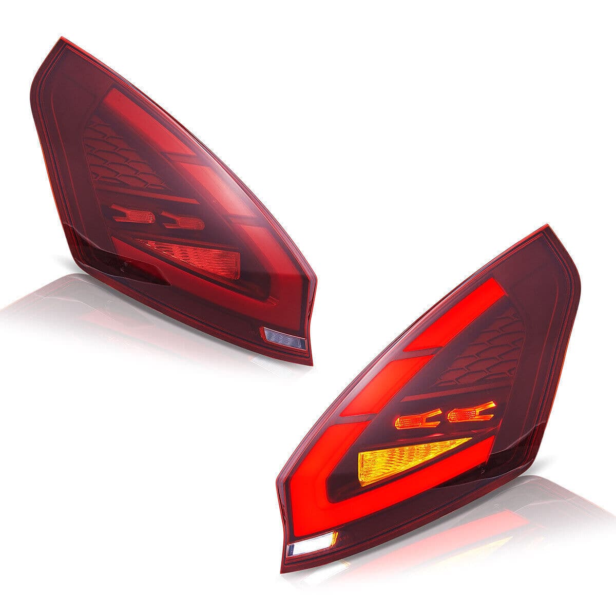 2009-2017 FORD FIESTA HATCHBACK WS WT WZ LED SEQUENTIAL TAIL LIGHTS