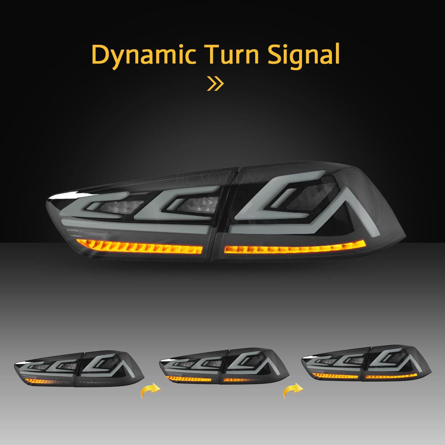 2007-2017 MITSUBISHI LANCER RGB DYNAMIC LED TAIL LIGHTS - iilumo
