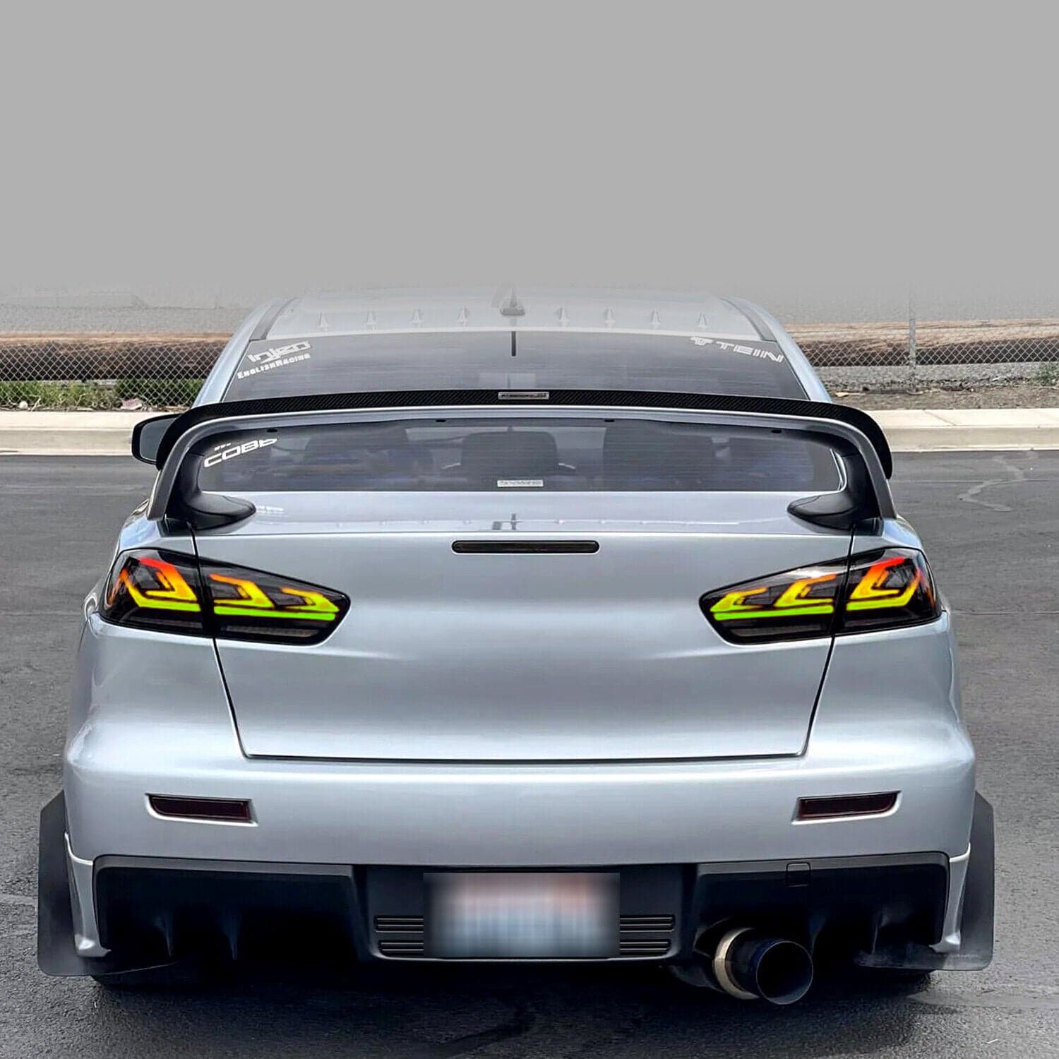 2007-2017 MITSUBISHI LANCER RGB DYNAMIC LED TAIL LIGHTS - iilumo