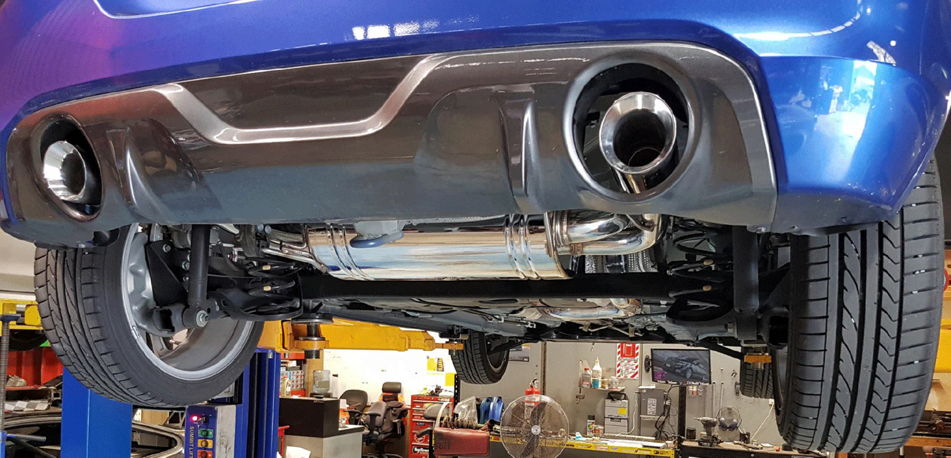 Xforce Suzuki Swift Sport ZC32 Cat Back Exhaust - iilumolab