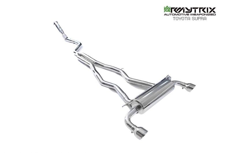 Armytrix Stainless Steel Valvetronic Cat Back Exhaust System (Non OPF) OEM Valve Control for Toyota GR Supra A90 A91 - iilumolab