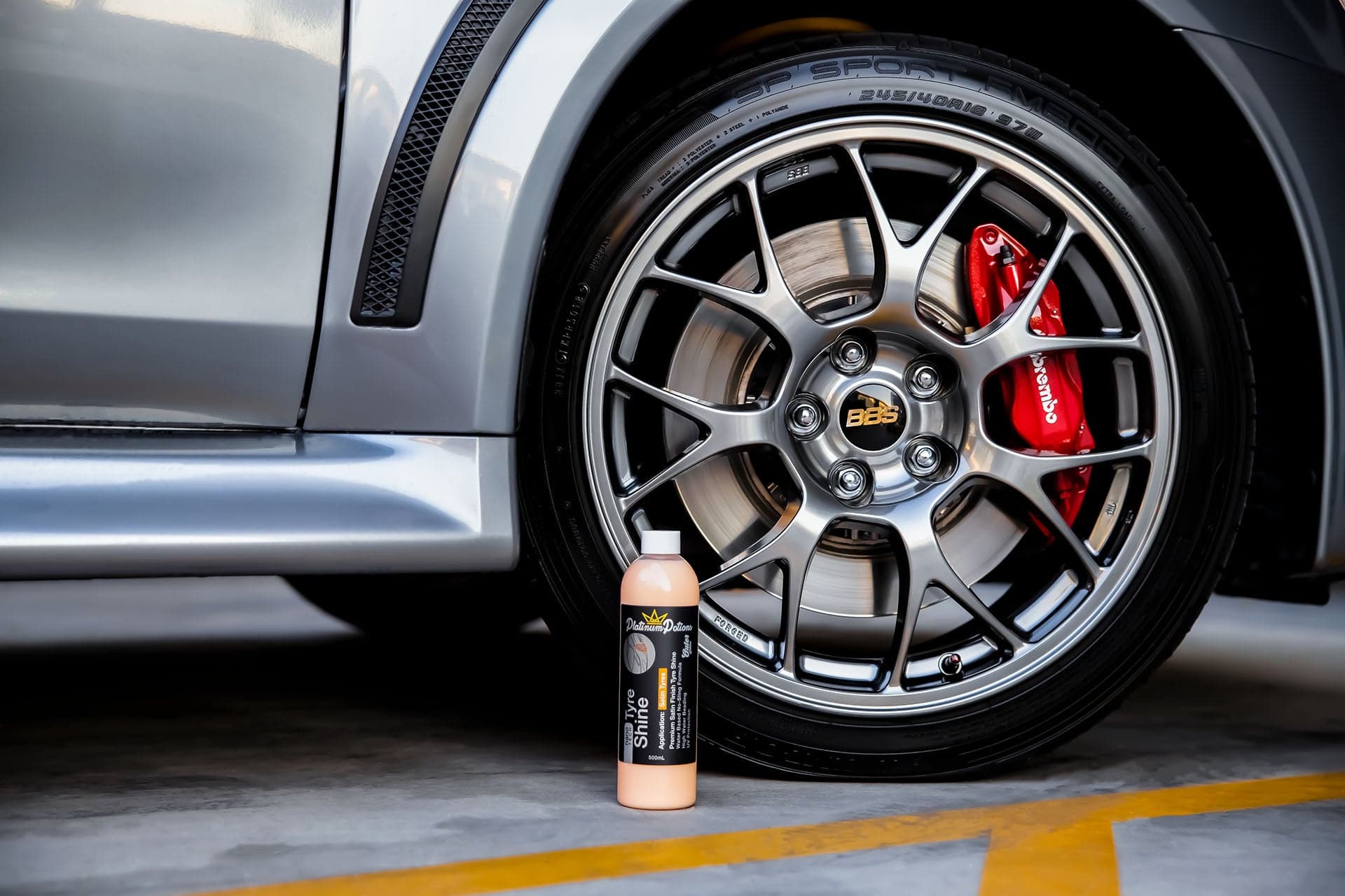 PLATINUM POTIONS : TYRE SHINE - iilumo