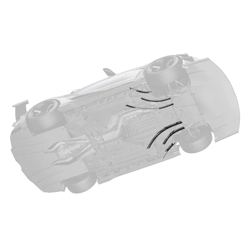 ADRO ARD Prepreg Race Undervanes for Toyota GR Supra 2020+