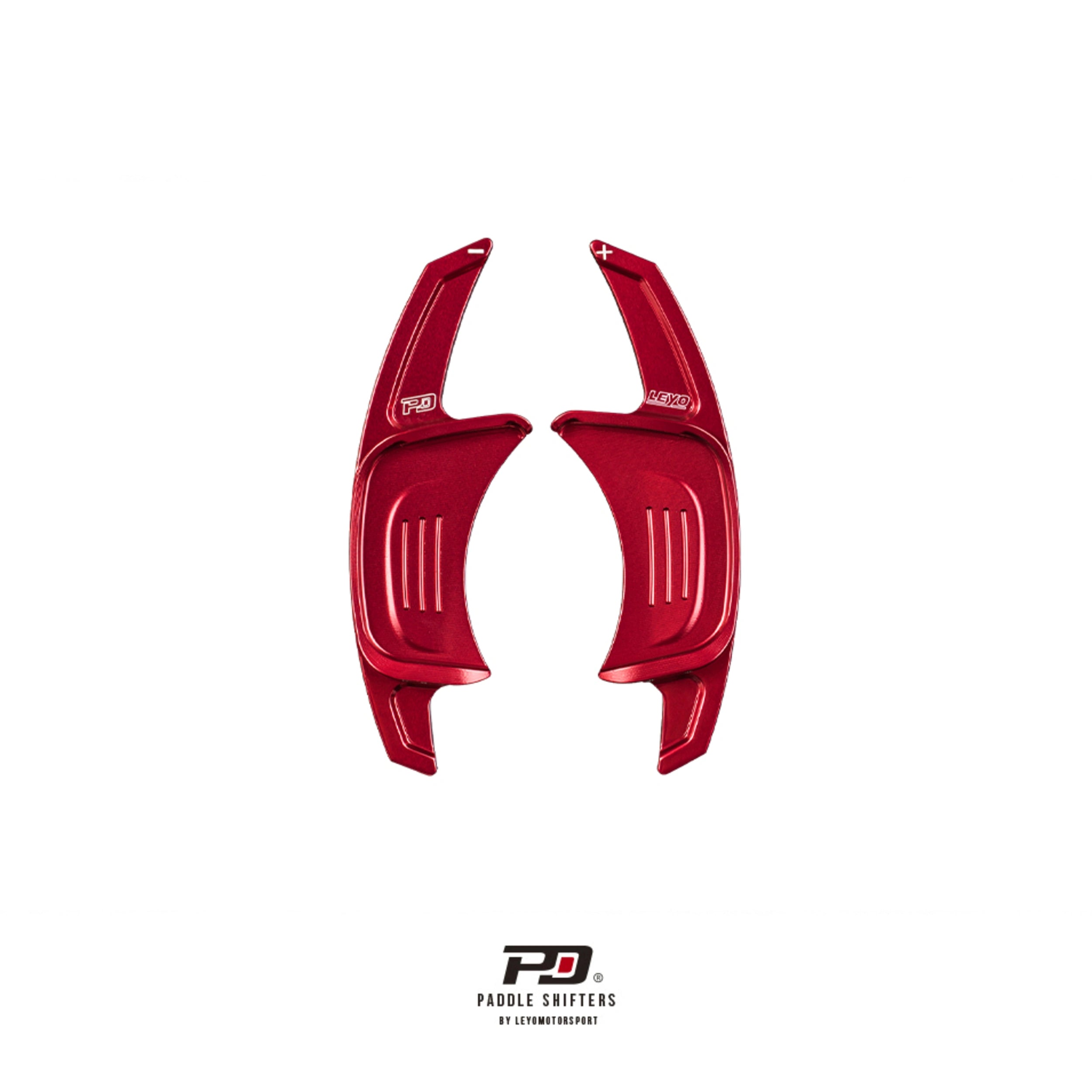 LEYO MK7 Golf GTI / R Billet Pad Shift Ext - Red (Gen.2) - iilumolab
