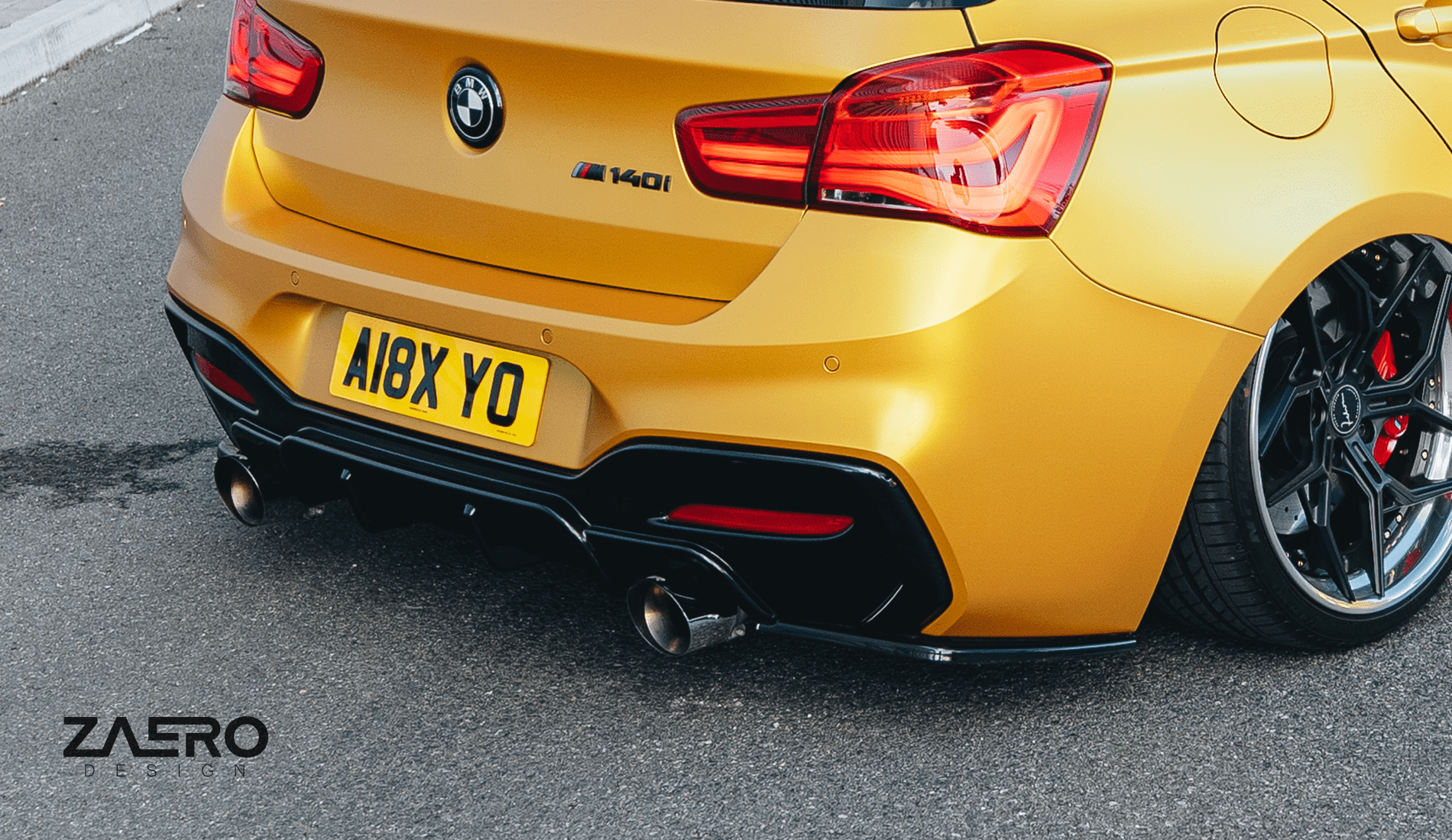 Zaero Designs EVO-1 Rear Pods for BMW 1 Series F20 (LCI) 2016-2019 - iilumolab