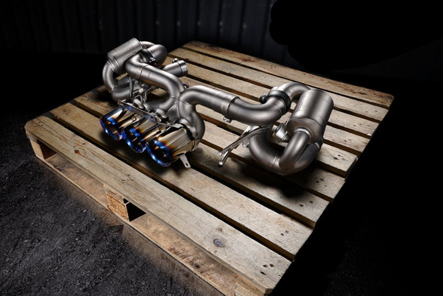 Fi Exhaust Valvetronic Exhaust System For Ferrari 458 Italia / Spider F1 Version Titanium Signature Series 09-15 - iilumolab
