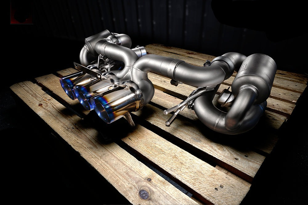 Fi Exhaust Valvetronic Exhaust System For Ferrari 458 Italia / Spider F1 Version Titanium Signature Series 09-15 - iilumolab