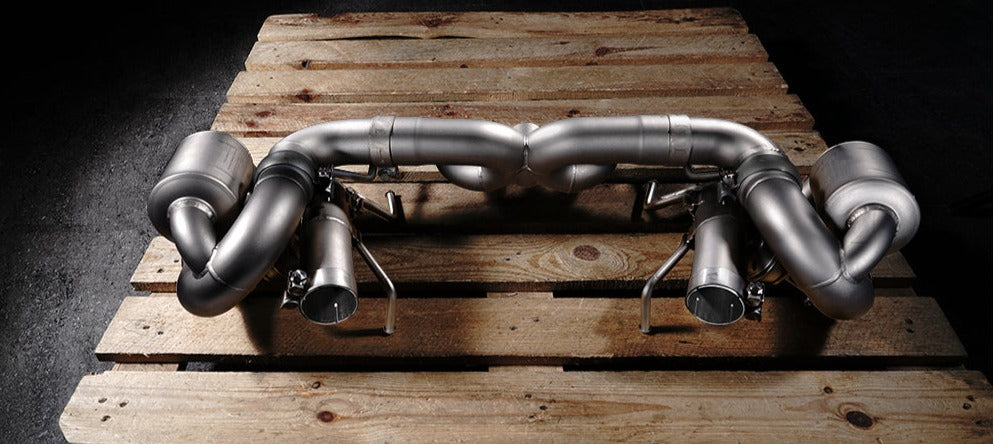 Fi Exhaust Valvetronic Exhaust System For Ferrari 458 Italia / Spider F1 Version Titanium Signature Series 09-15 - iilumolab