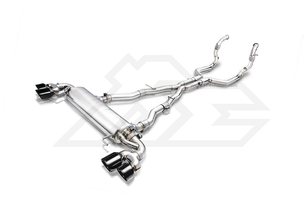 Fi Exhaust Valvetronic Exhaust System For BMW M550i G30 Sedan 4.4TT N63 17+ - iilumolab