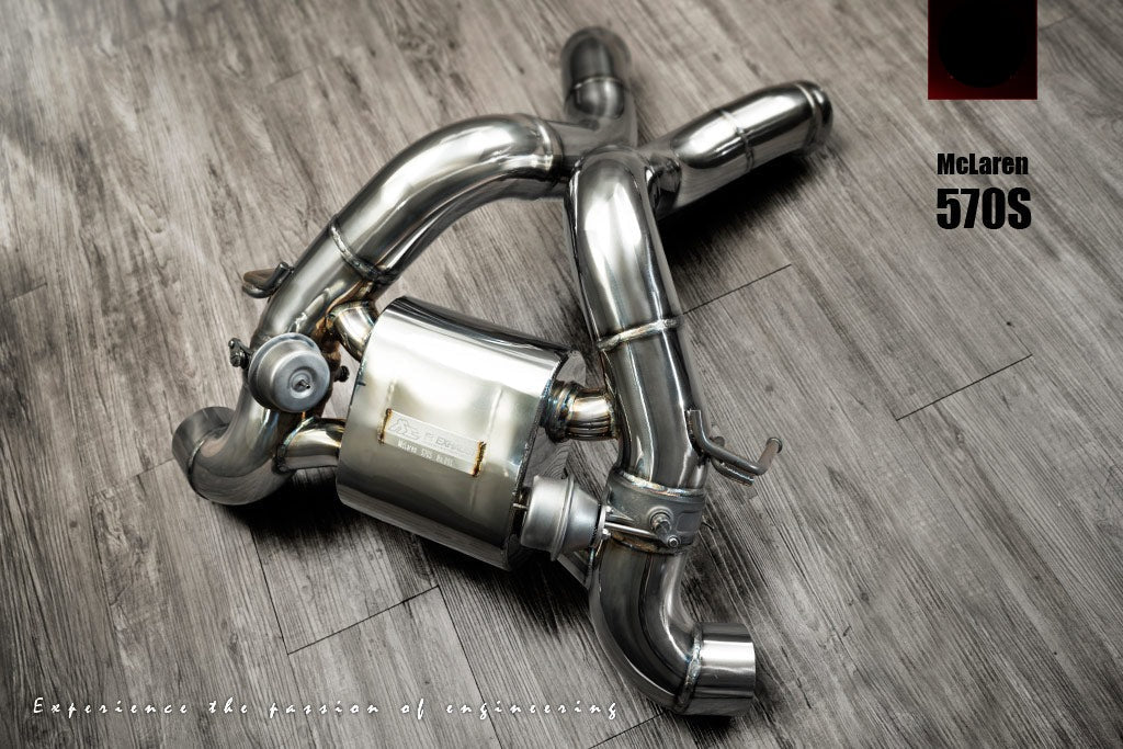 Fi Exhaust Valvetronic Exhaust System For Mclaren 540C / 570S / 570GT 3.8TT V8 15+ - iilumolab