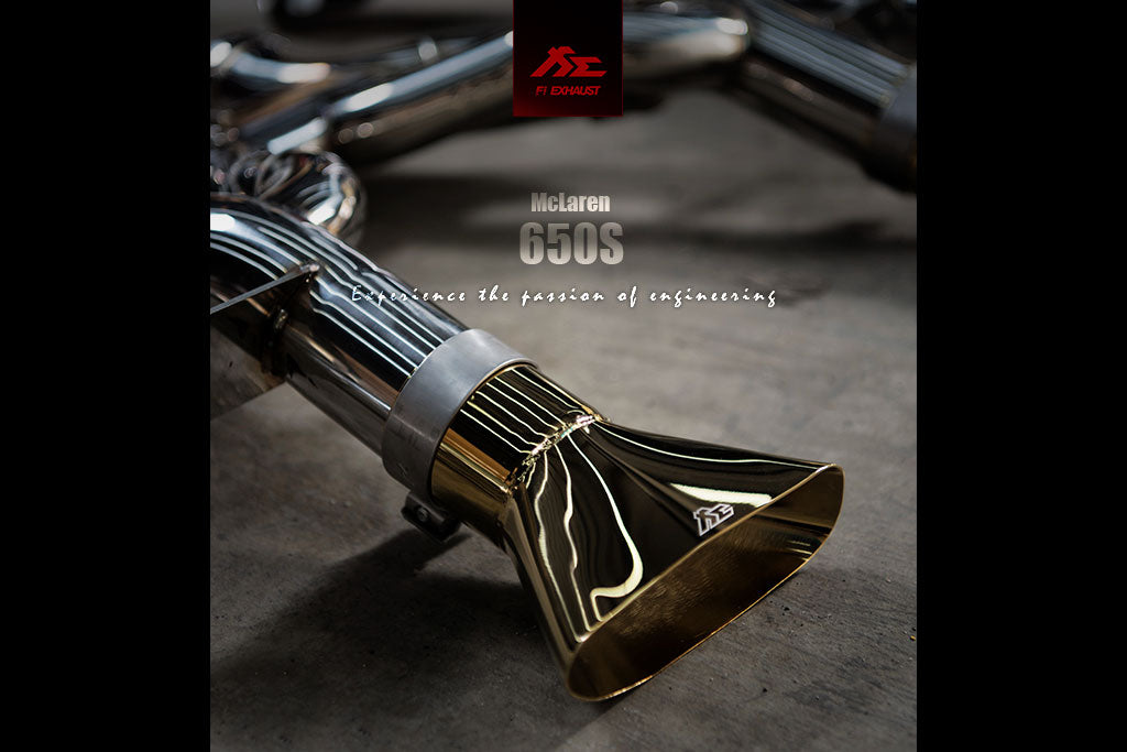 Fi Exhaust Valvetronic Exhaust System For Mclaren 650S Coupe / Spider 3.8TT V8 14-17 - iilumolab