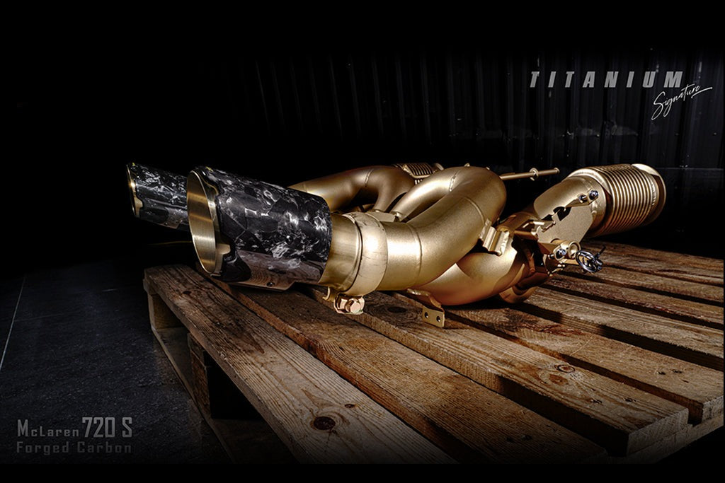 Fi Exhaust Valvetronic Exhaust System For Mclaren 720S OEM Compatible Version Titanium Signature Series 4.0TT V8 17+ - iilumolab