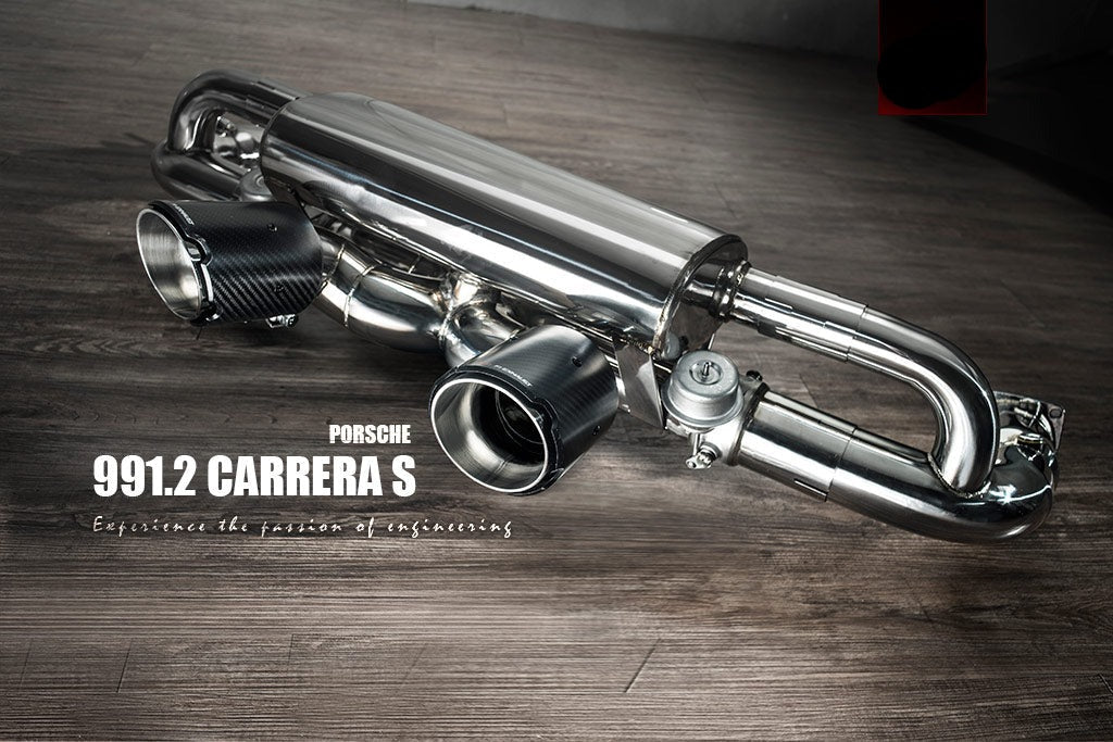 Fi Exhaust Valvetronic Exhaust System For Porsche 911 Carrera S / 4 / 4S Sport Bumper Version 991.2 16-19 - iilumolab