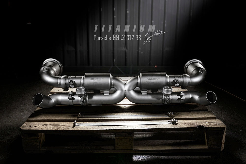 Fi Exhaust Valvetronic Exhaust System For Porsche 911 GT2 RS 991.2 Titanium Signature Series 17-19 - iilumolab