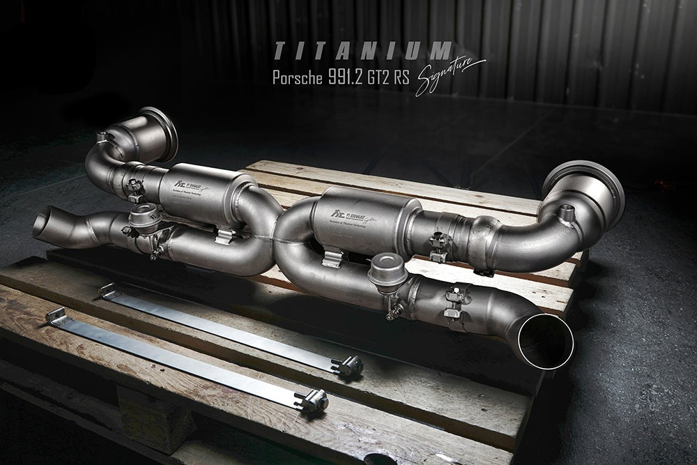 Fi Exhaust Valvetronic Exhaust System For Porsche 911 GT2 RS 991.2 Titanium Signature Series 17-19 - iilumolab