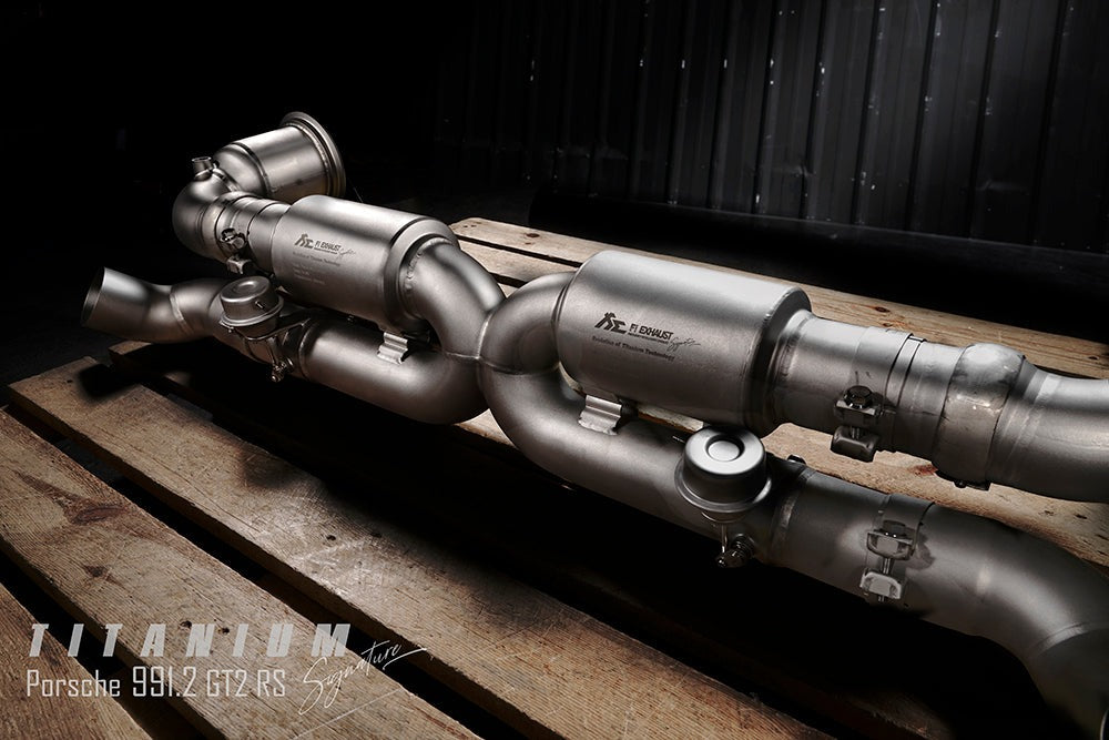 Fi Exhaust Valvetronic Exhaust System For Porsche 911 GT2 RS 991.2 Titanium Signature Series 17-19 - iilumolab