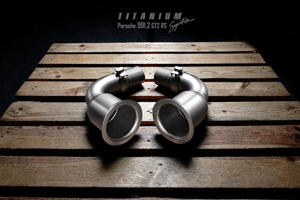 Fi Exhaust Valvetronic Exhaust System For Porsche 911 GT2 RS 991.2 Titanium Signature Series 17-19 - iilumolab