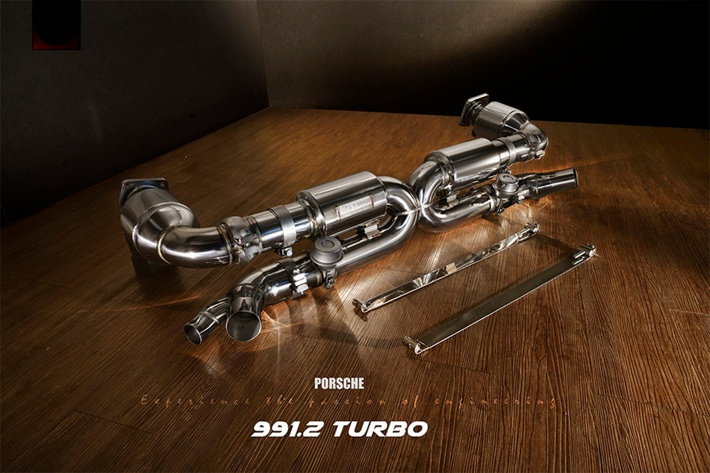 Fi Exhaust Valvetronic Exhaust System For Porsche 911 Turbo / S OEM Tips Compatible Version 991.1 / 991.2 13-19 - iilumolab