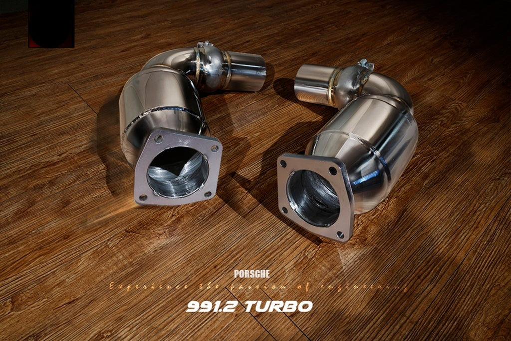Fi Exhaust Valvetronic Exhaust System For Porsche 911 Turbo / S OEM Tips Compatible Version 991.1 / 991.2 13-19 - iilumolab