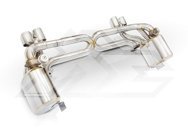 Fi Exhaust Valvetronic Exhaust System For Porsche 911 Carrera S / 4 / 4S F1 Version 991.1 11-15