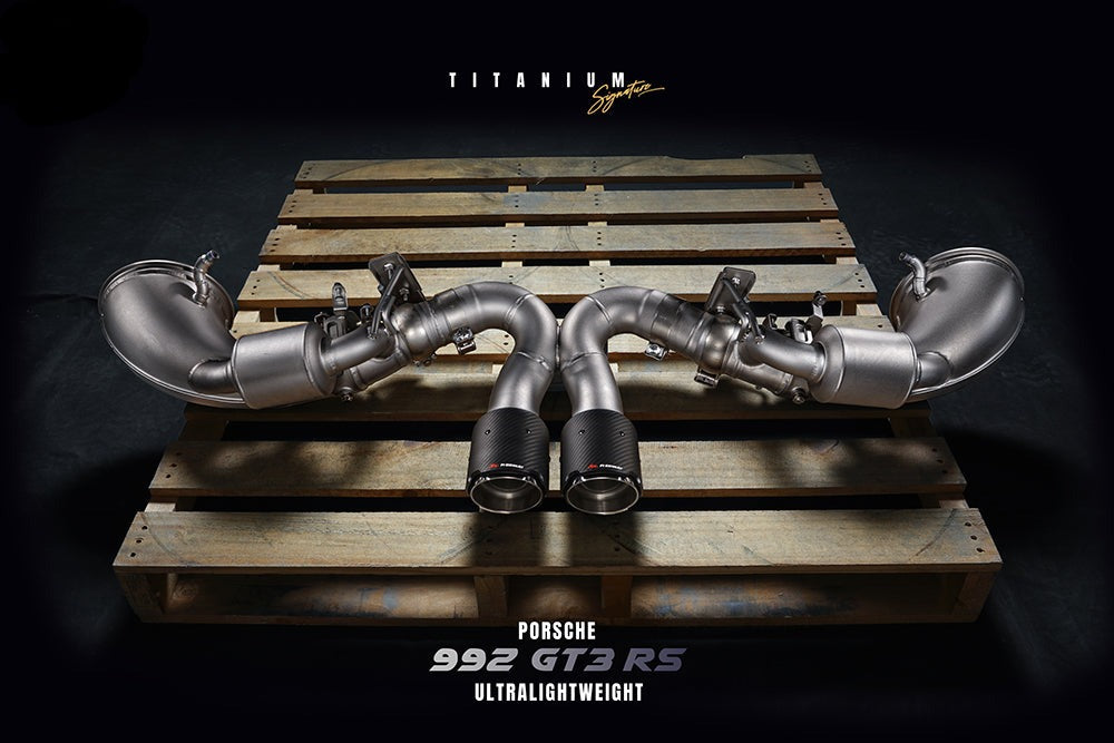 Fi Exhaust Valvetronic Exhaust System For Porsche 911 GT3 992 Titanium Signature Series 21+ - iilumolab