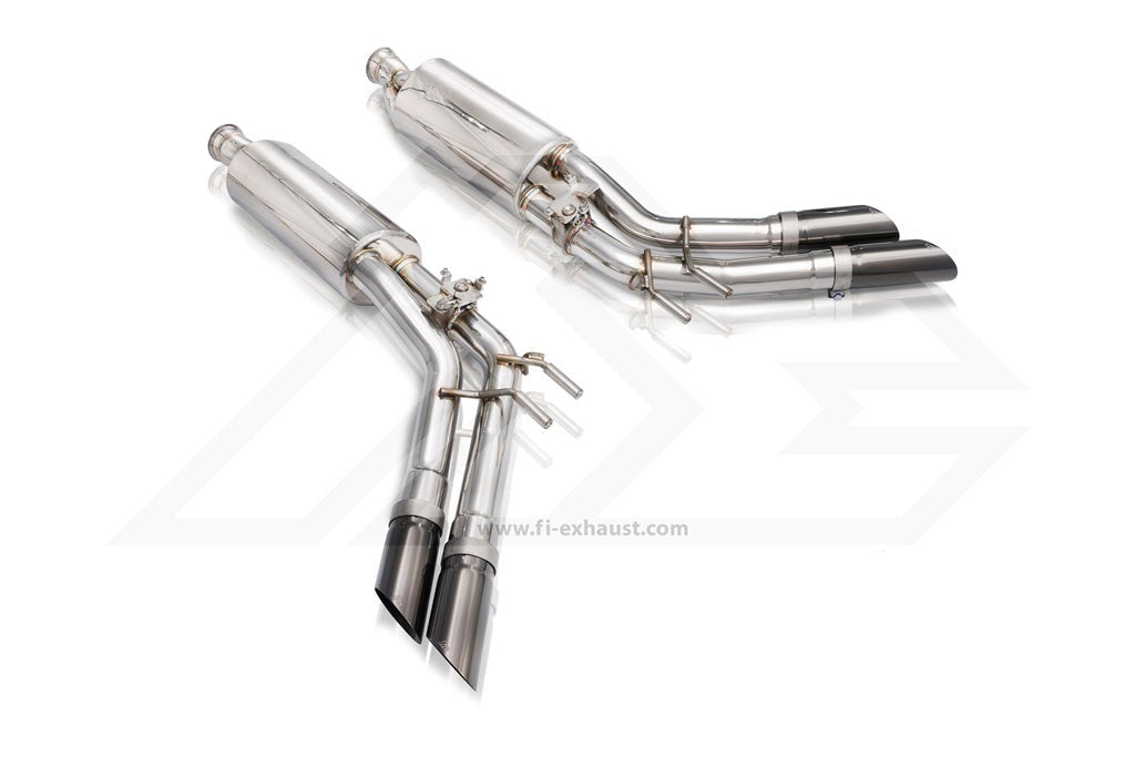 Fi Exhaust Valvetronic Exhaust System For Mercedes Benz AMG G63 Quad Tips W463A 4.0TT M177 18+ - iilumolab