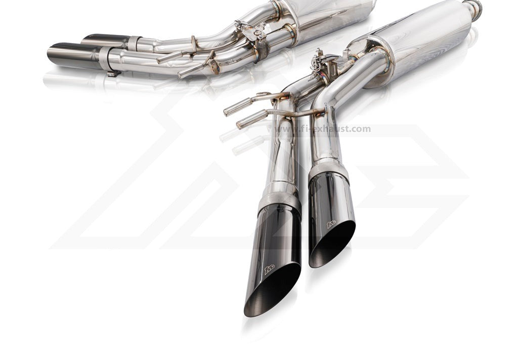 Fi Exhaust Valvetronic Exhaust System For Mercedes Benz AMG G63 Quad Tips W463A 4.0TT M177 18+ - iilumolab