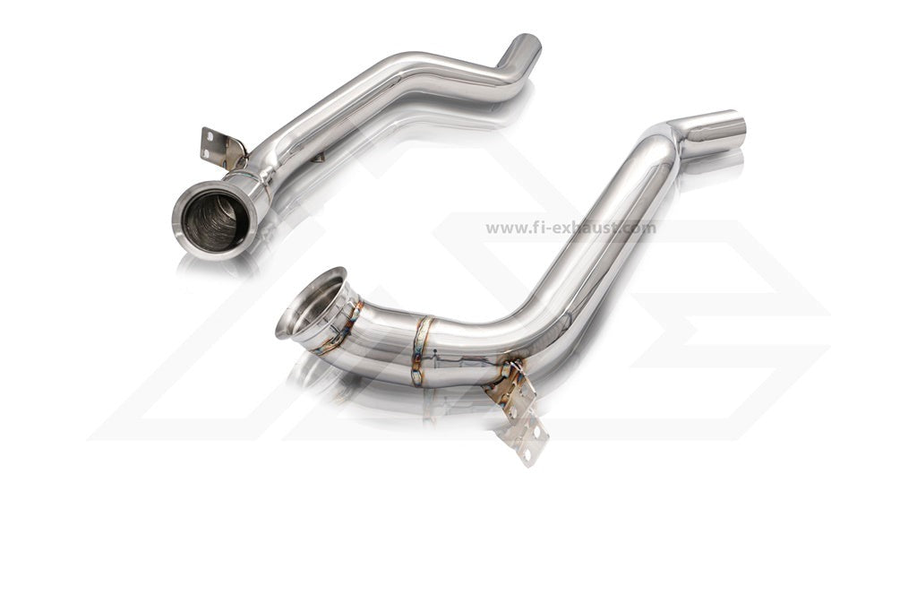 Fi Exhaust Valvetronic Exhaust System For Mercedes Benz AMG G63 Quad Tips W463A 4.0TT M177 18+ - iilumolab