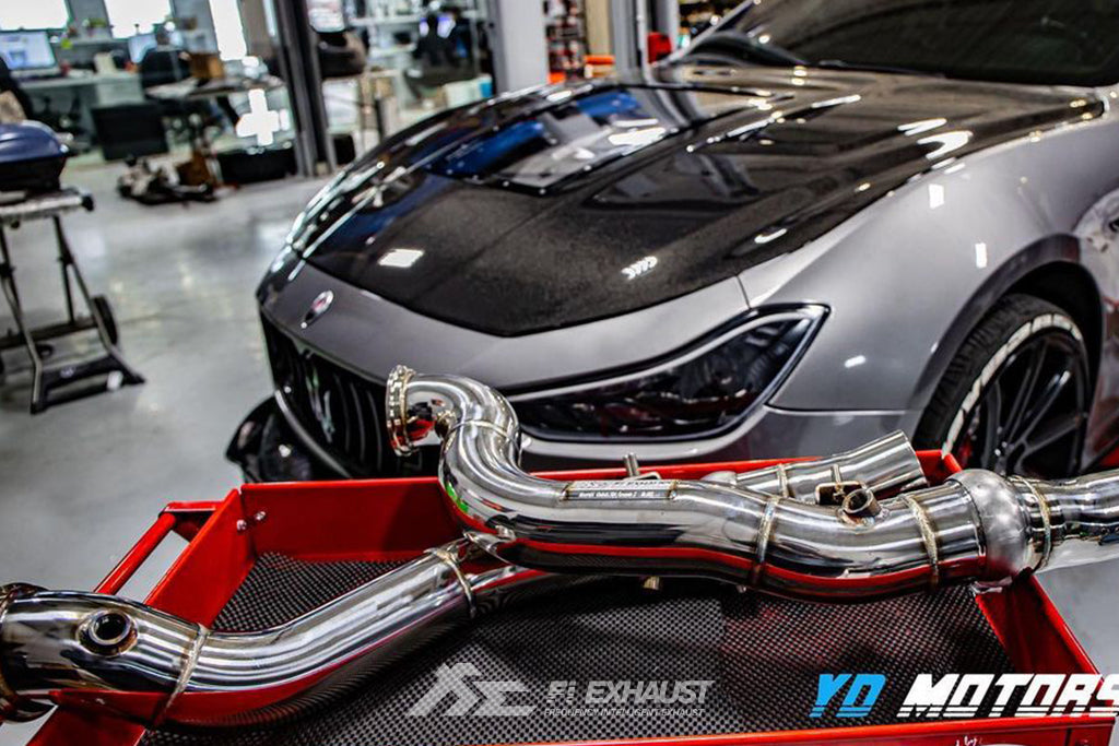 Fi Exhaust Valvetronic Exhaust System For Maserati Ghibli S Q4 3.0TT V6 14+ - iilumolab