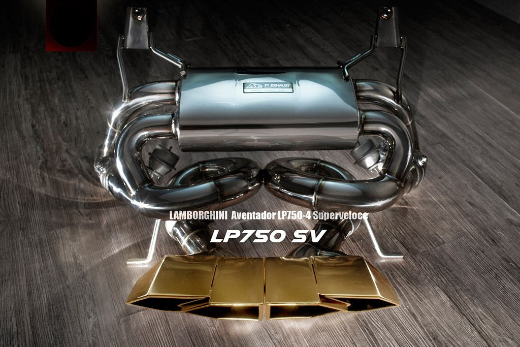 Fi Exhaust Valvetronic Exhaust System For Lamborghini Aventador SV LP750-4 15+ - iilumolab
