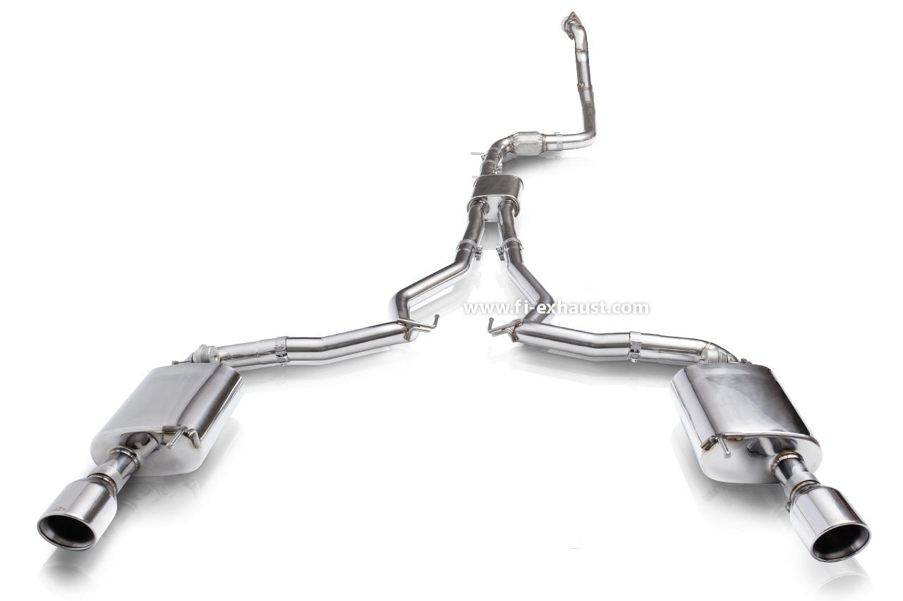 Fi Exhaust Valvetronic Exhaust System For Ford Mustang MK6 2.3T EcoBoost Dual Tips 15+ - iilumolab