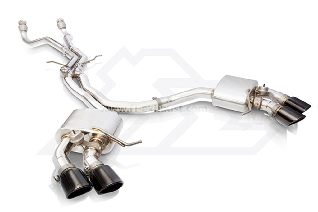 Fi Exhaust Valvetronic Exhaust System For Porsche Macan S / GTS 3.0T / Turbo 3.6T 95B 14-19 - iilumolab