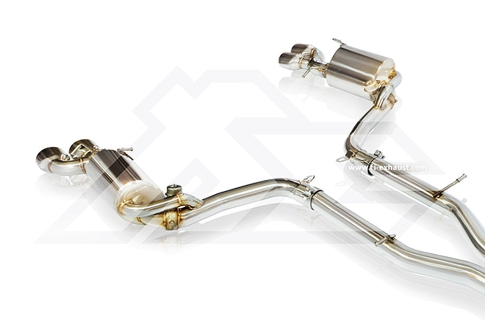 Fi Exhaust Valvetronic Exhaust System For Mercedes-AMG C63 W204 6.2L M156 07-13 - iilumolab