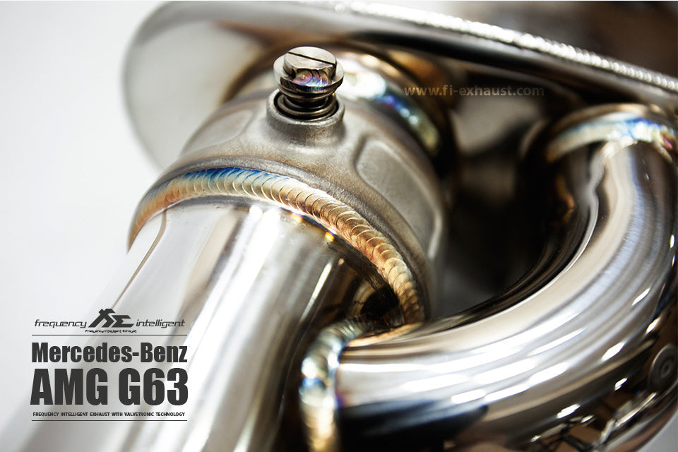 Fi Exhaust Valvetronic Exhaust System For Mercedes Benz AMG G63 Quad Tips W463 5.5TT M157 12-18 - iilumolab