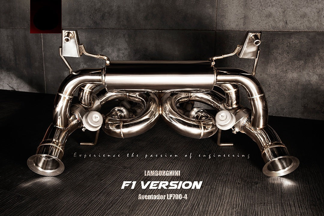 Fi Exhaust Valvetronic Exhaust System For Lamborghini Aventador F1 High Pitch Version LP700-4 11+ - iilumolab
