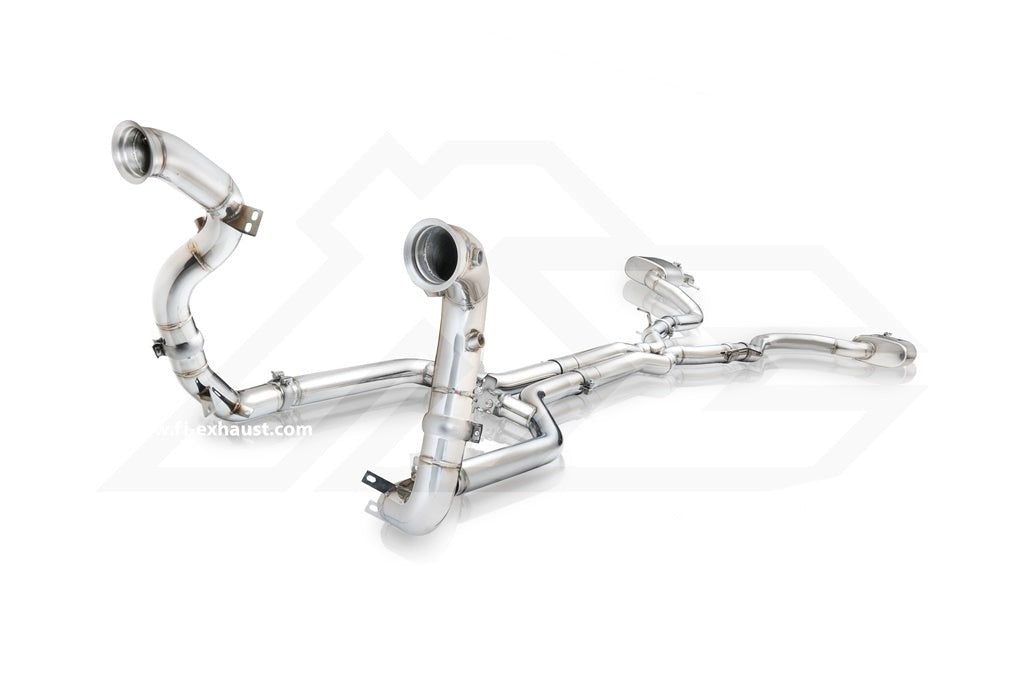 Fi Exhaust Valvetronic Exhaust System For Mercedes Benz AMG GT63 / GT63 S X290 4.0TT M177 4 Door Coupe 19+ - iilumolab